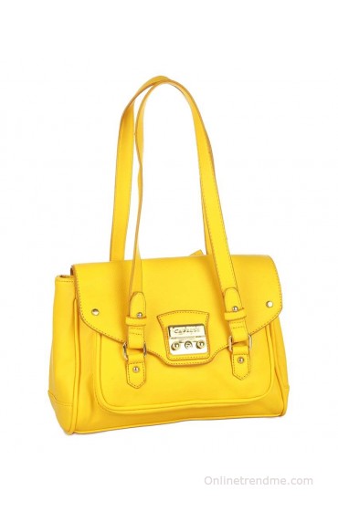 Caprese Brenda Satchel Small Yellow